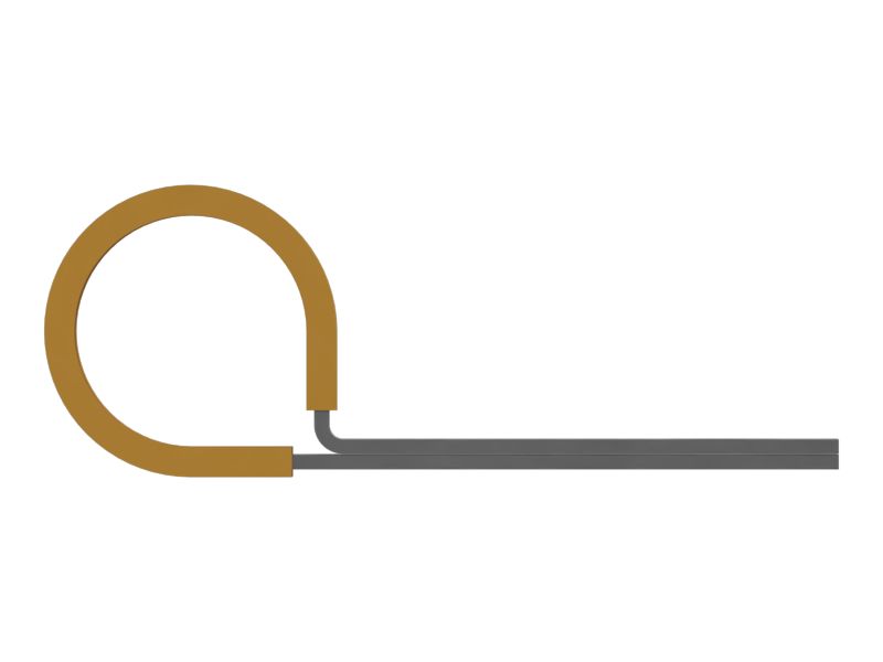 Р-образный зажим диаметром 24 мм