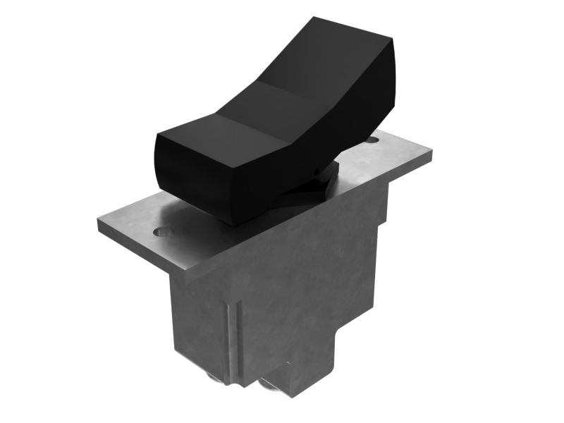 Двухполюсный кулисный переключатель отпускания тормоза