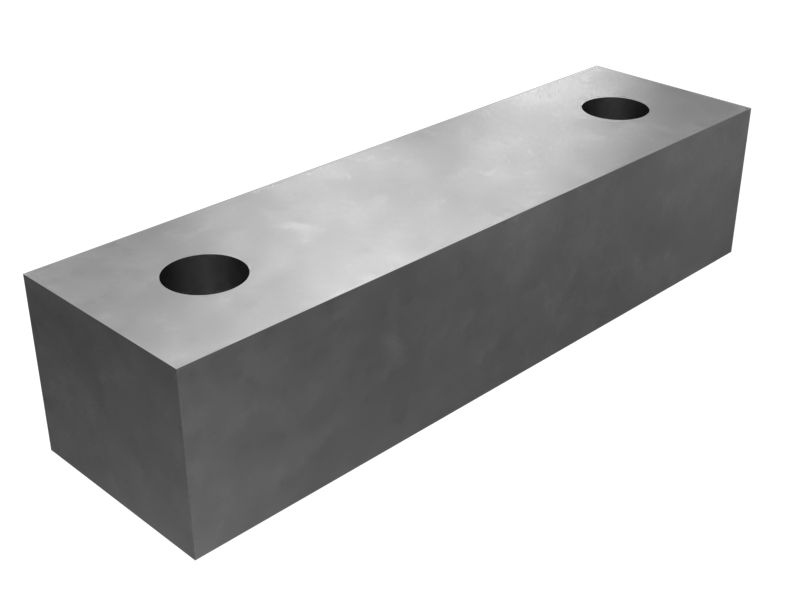 Стальной блок ограждения