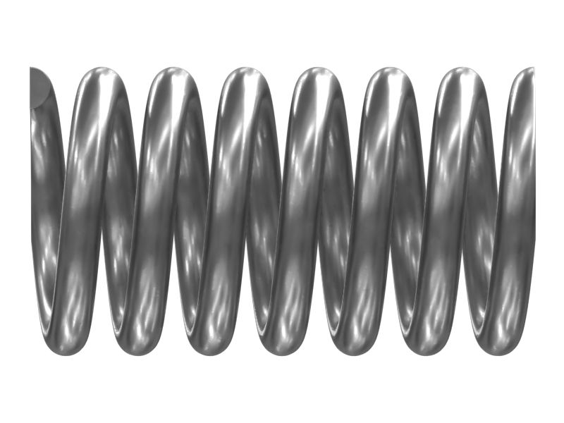 Винтовая пружина сжатия с наружным диаметром 28 мм
