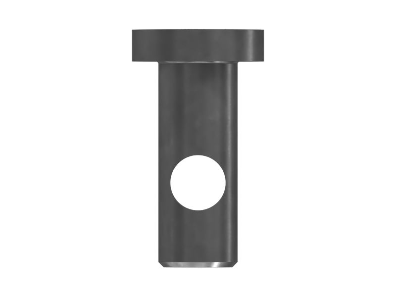 9V-0450: 45,00 mm lang gaffelbolt med krydshul