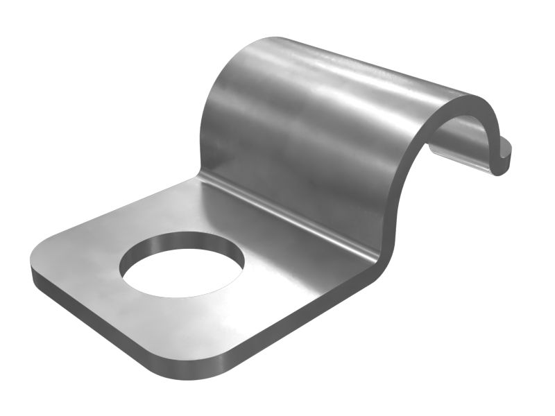 Половинный зажим