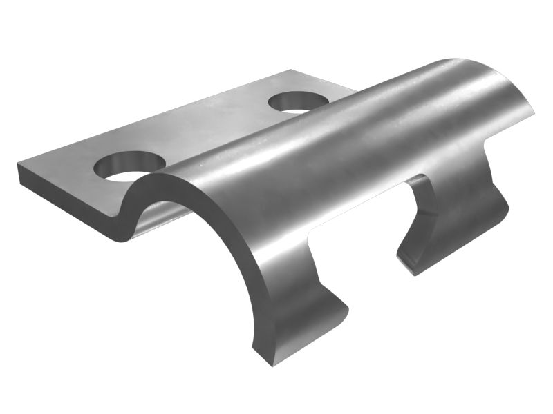 8K-4691: Фиксирующий полузажим, наружный диаметр трубы 31,75 мм