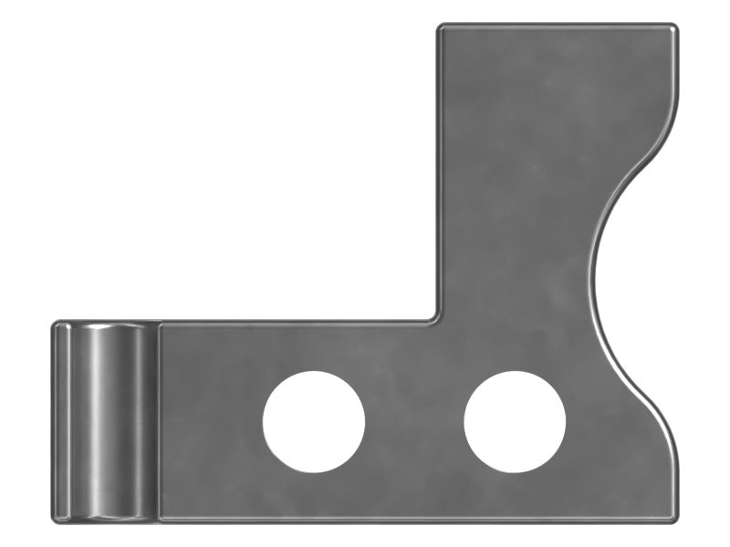 Язычок замка для защиты радиатора