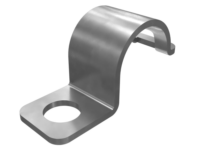 Полухомут для шланга шириной 25 мм