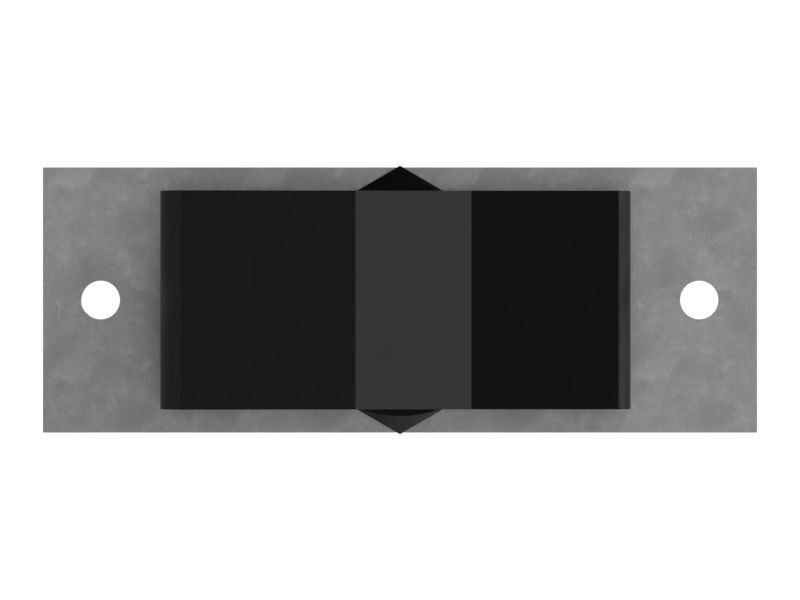 Двухполюсный кулисный переключатель отпускания тормоза