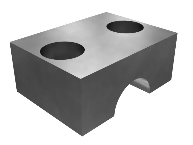 Зажим с резьбовым отверстием 1/4 дюйма