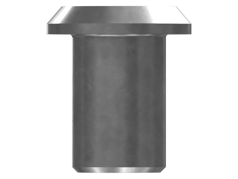 Однонаправленный стальной клапан длиной 24 мм