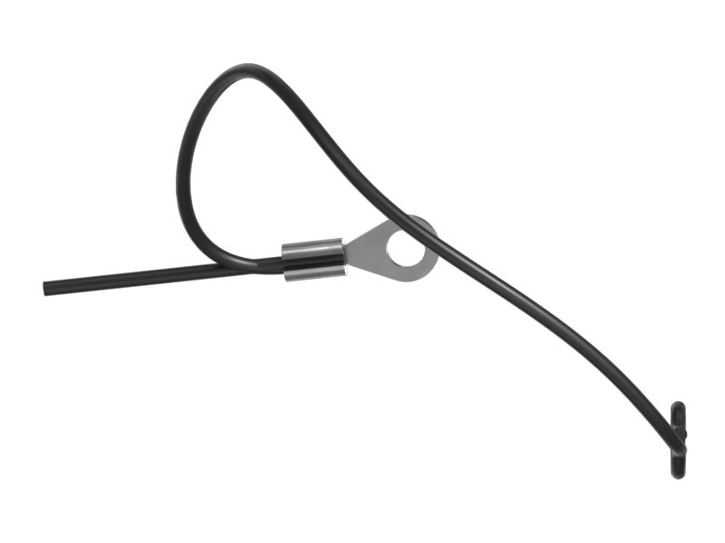 Трос стропа с кольцевым зажимом на конце