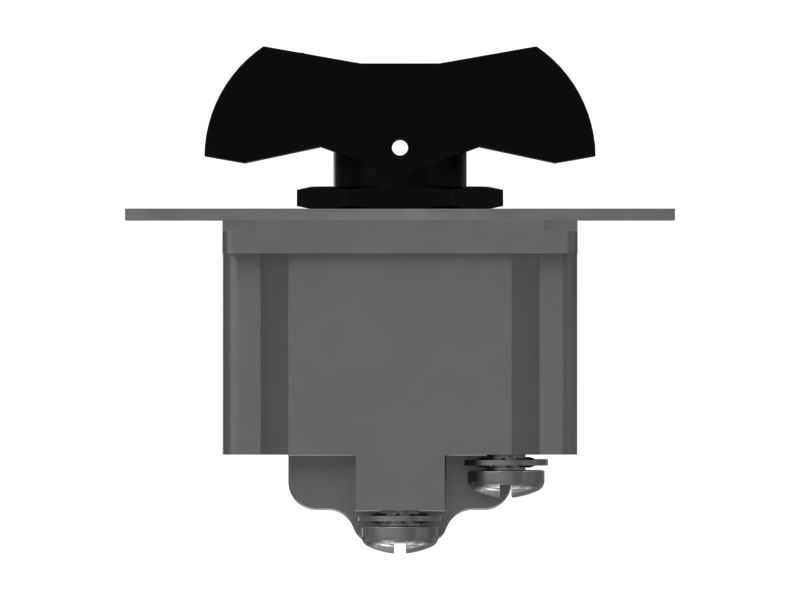 Двухполюсный кулисный переключатель освещения