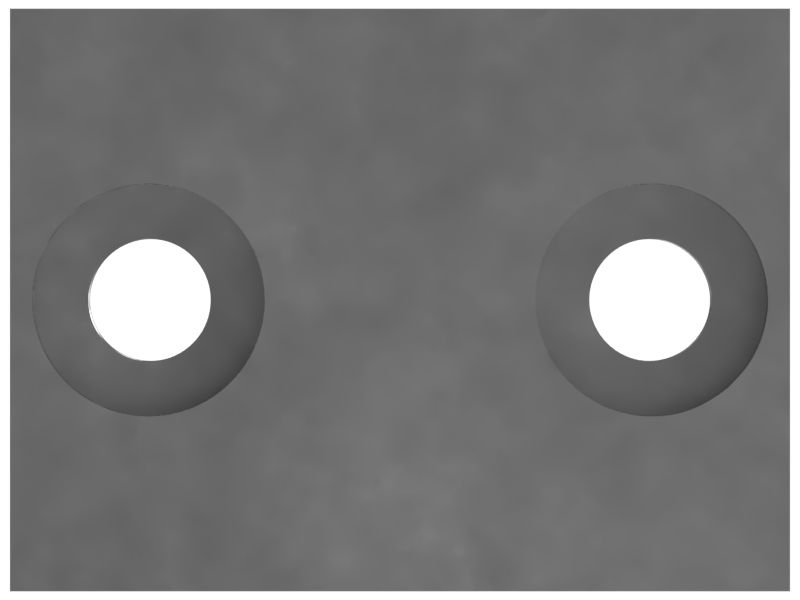 Зажим с резьбовым отверстием 1/4 дюйма