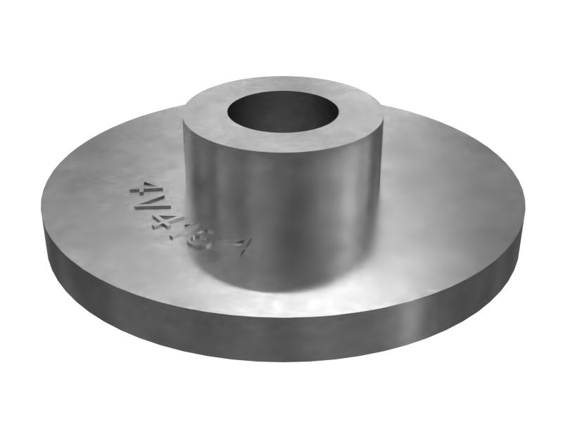 4V-4164: Стальной фланцевый подшипник скольжения, наружный диаметр 22 мм