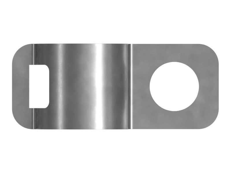 Седельный полузажим, наружный диаметр трубы 22 мм