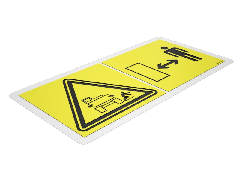 257-7461: НАКЛЕЙКА ПРЕДУПРЕЖДЕНИЕ CR