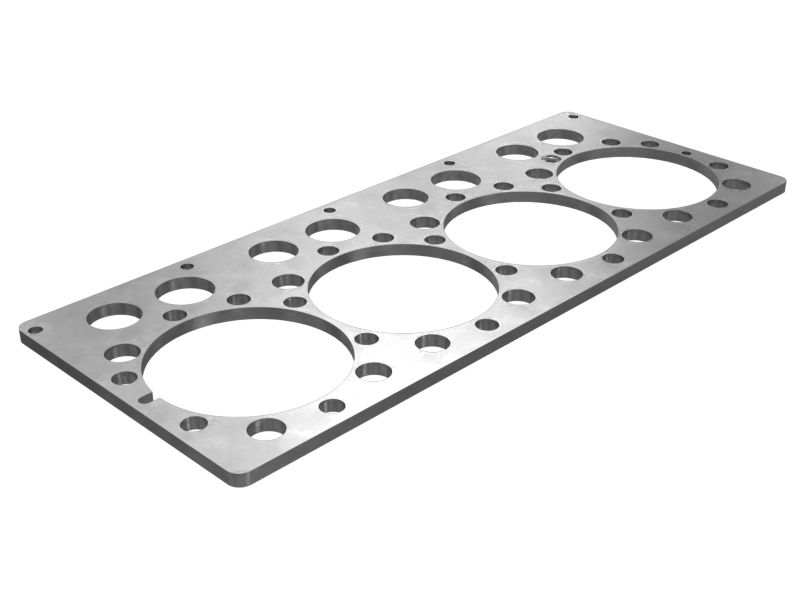 Несущая пластина блока цилиндров двигателя