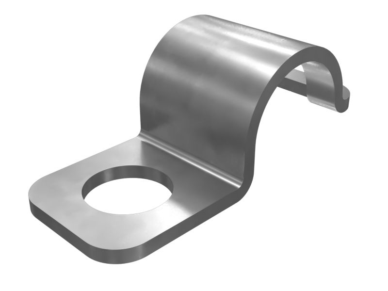 Седельный полузажим, наружный диаметр трубы 22 мм