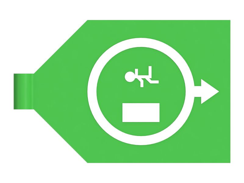 Наклейка с инструкциями