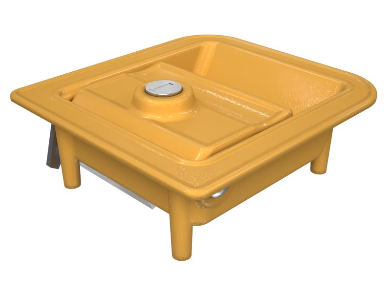 Рукоятка в сборе, лопасть