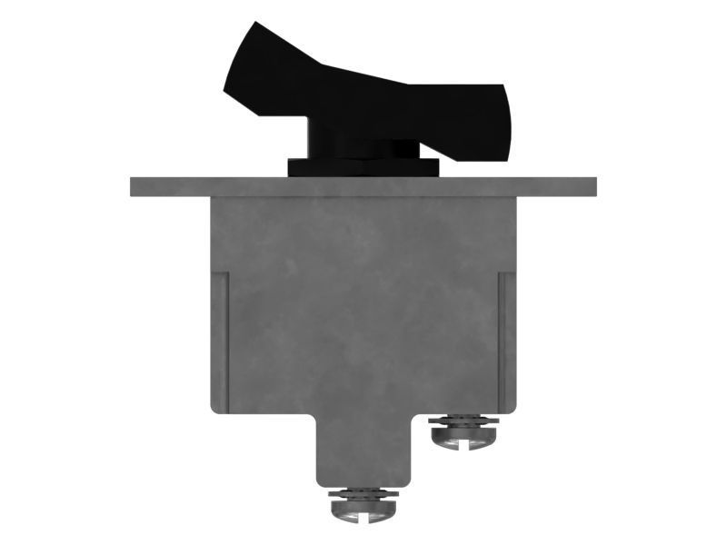 Двухполюсный кулисный переключатель освещения