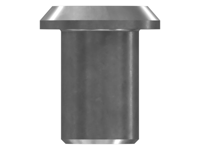 Однонаправленный стальной клапан длиной 24 мм