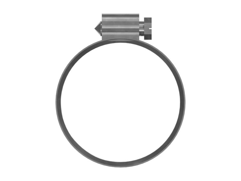 Ленточный хомут червячной пружины