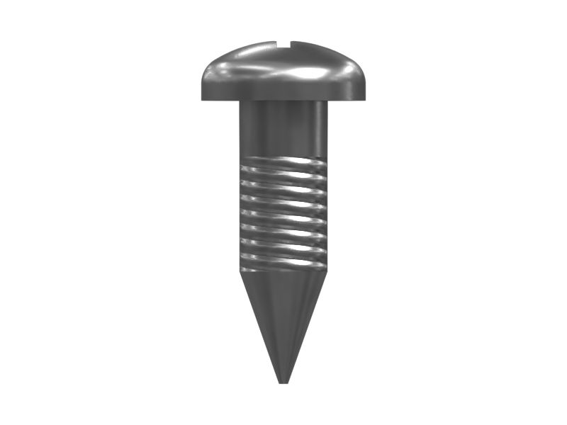 Стальной винт с цилиндрической скругленной головкой, длина 16 мм