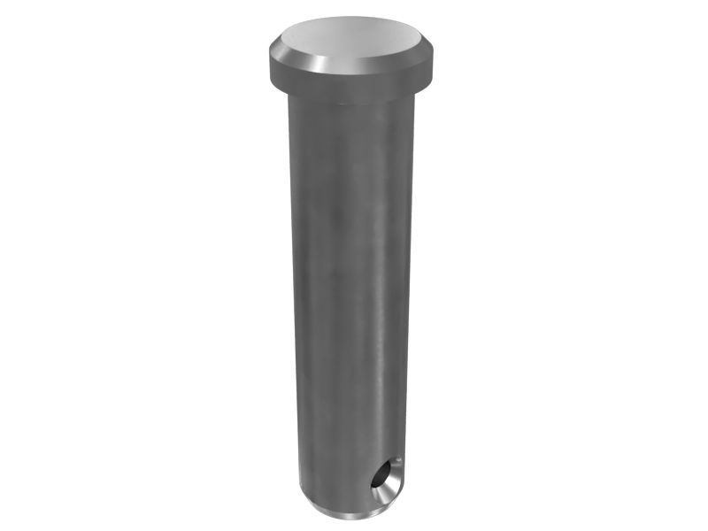 Шплинтуемый штифт с поперечным отверстием длиной 55,80 мм