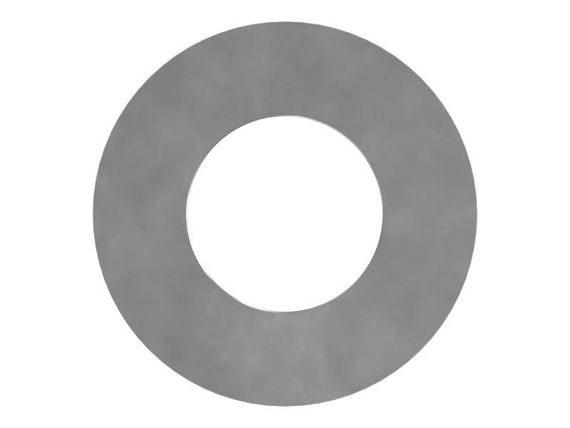 Стальная круглая фланцевая направляющая, длина 21 мм