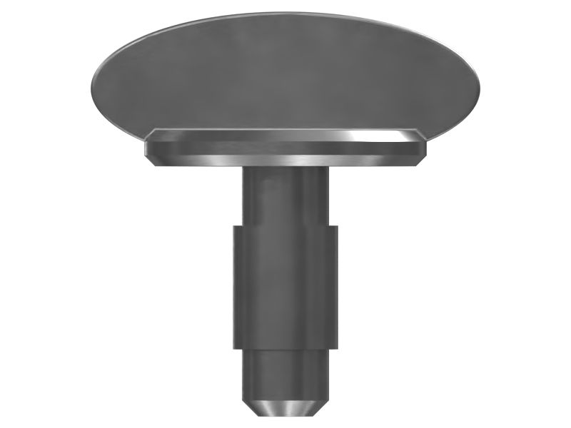 Винт с накатанной головкой Reman длиной 34,8 мм