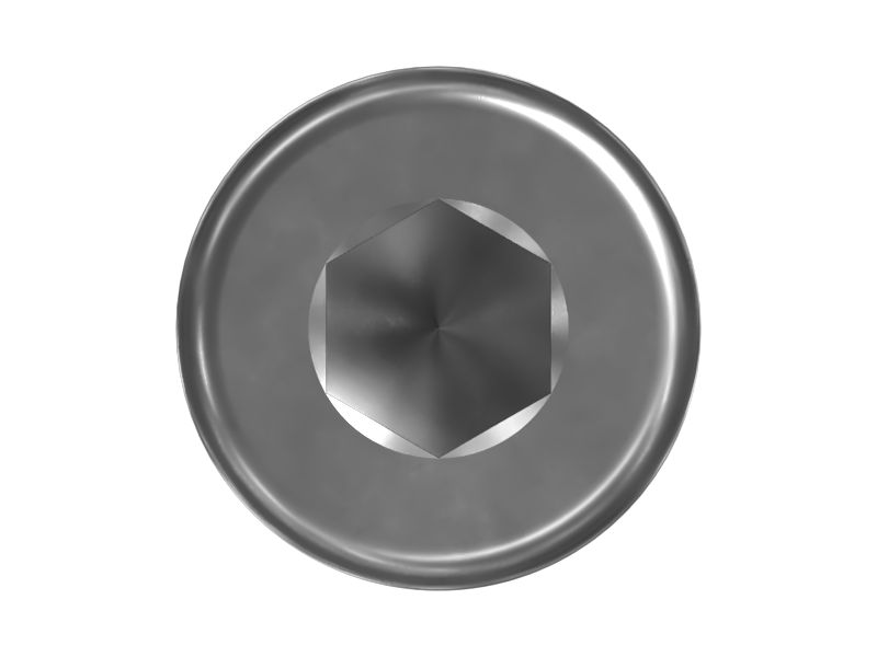 Болт с шестигранной головкой под торцевой ключ M4-0,7 x 12 мм