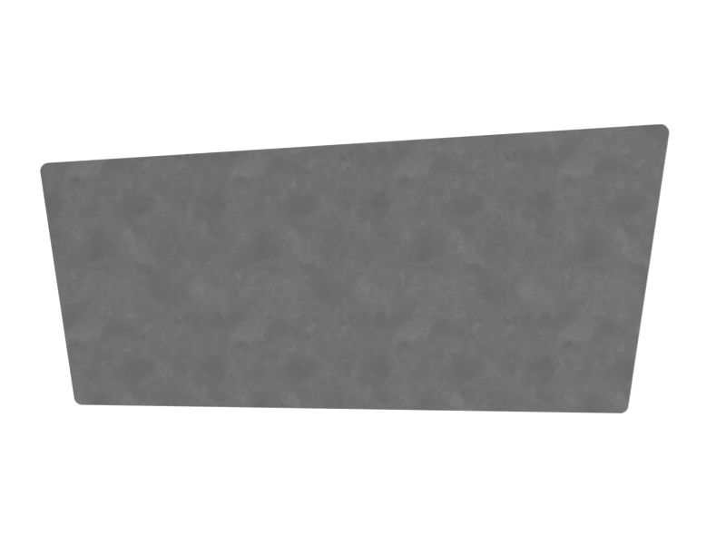 Защитное стекло высотой 384 мм