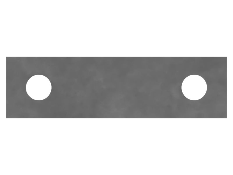 Опорная пластина толщиной 8 мм