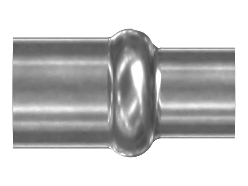 Шланг с гибким сочленением с внутренним диаметром 63,2 мм X 50,44