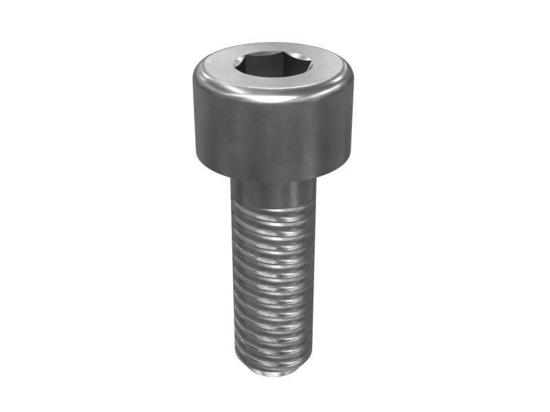 8T-3998: Болт с шестигранной головкой под торцевой ключ M4-0,7 x 12 мм