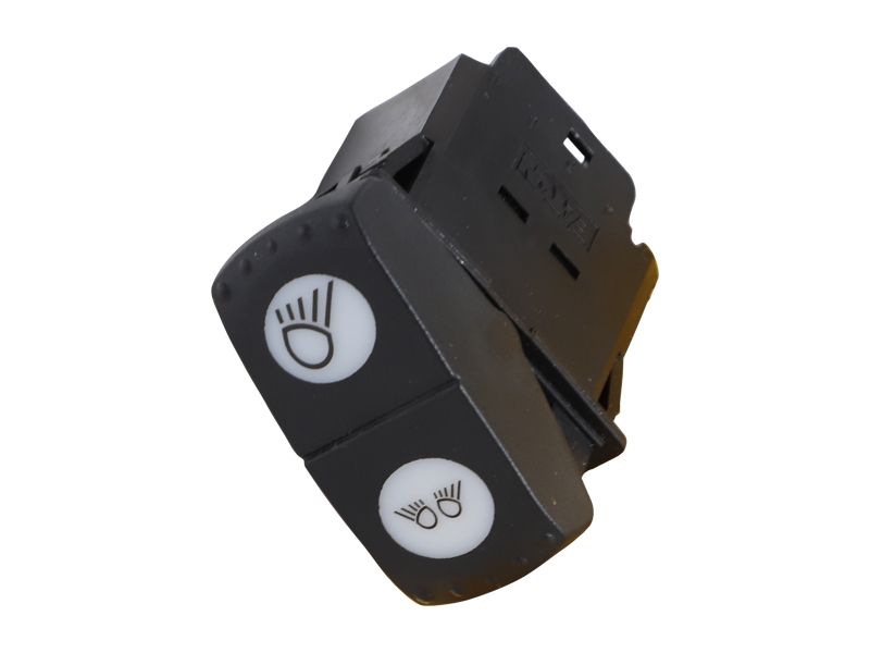 Двухполюсный кулисный переключатель освещения