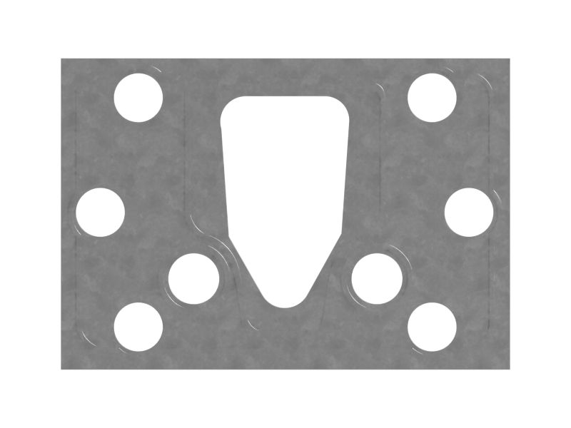 Сталь длиной 60 мм с резиновым уплотнением