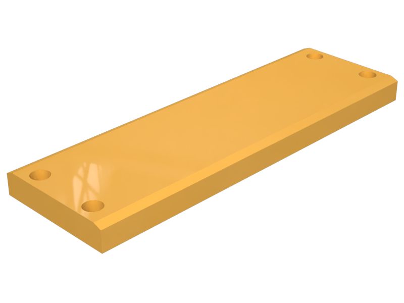 Износостойкая пластина дна ковша толщиной 75 мм