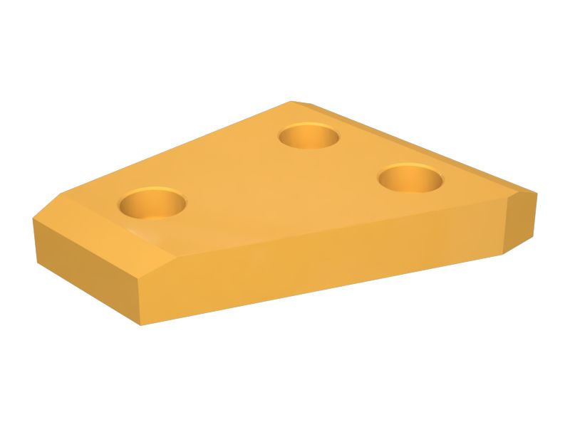 Износостойкая пластина дна ковша толщиной 75 мм