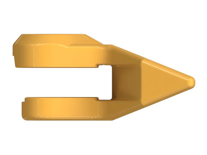 Защитная пластина боковой поверхности ковша