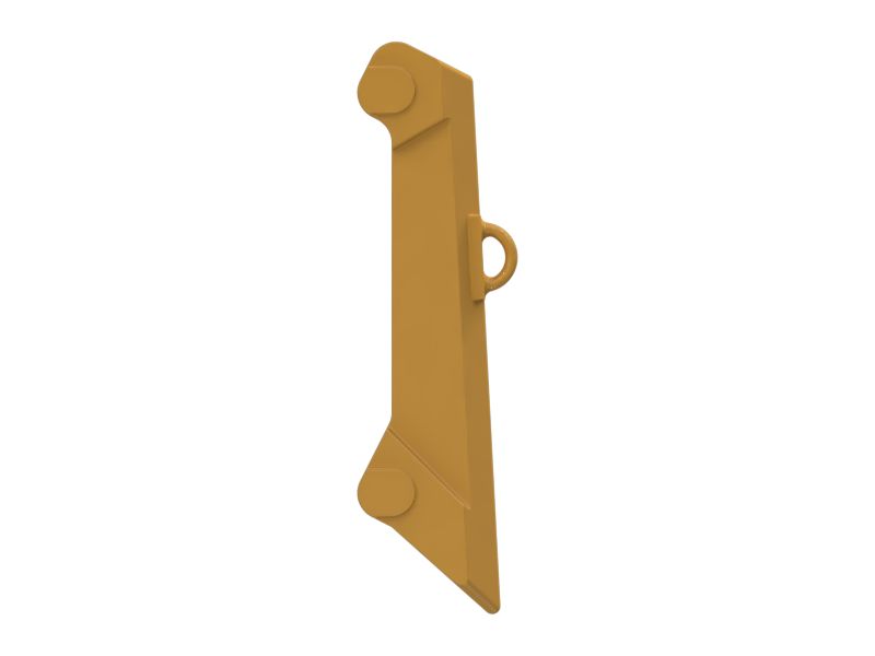 Защитная пластина боковой поверхности ковша