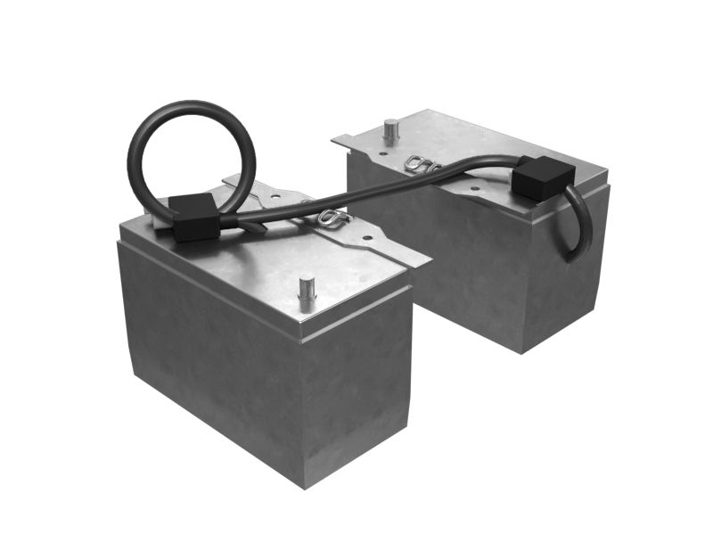 Аккумуляторный кабель длиной 536 мм