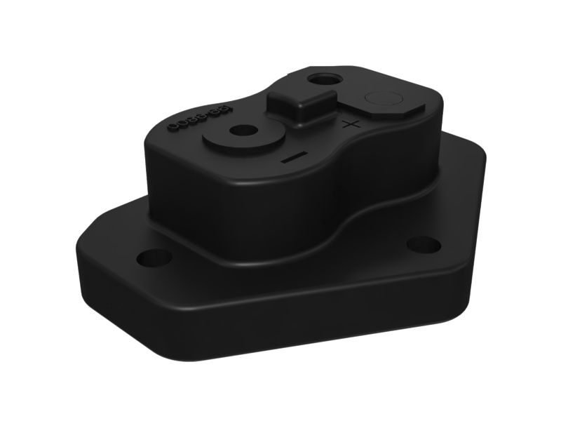 Соединительный блок латунного типа с выступом длиной 150 мм