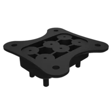 328-3585: M10 gängat 4-stifts kopplingsblock av plast