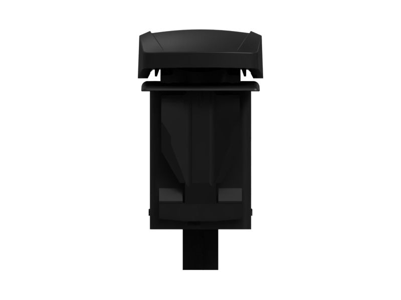 Двухполюсный кулисный переключатель фиксатора капота