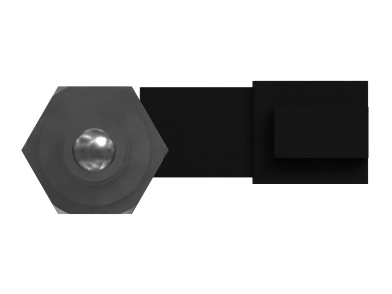 Двухполюсный однополюсный шаровой переключатель 9/16-18