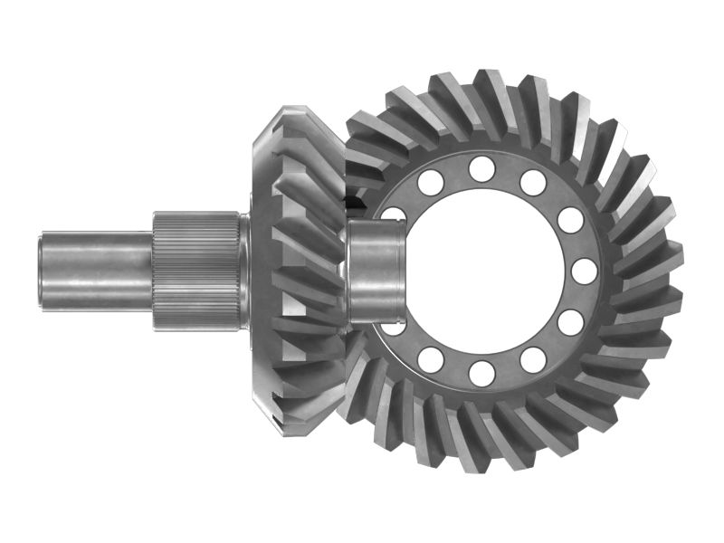 Спиральнозубое коническое зубчатое колесо с 26 зубьями