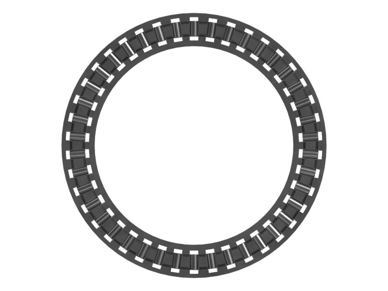 Игольчатый роликовый упорный подшипник, наружный диаметр 120 мм