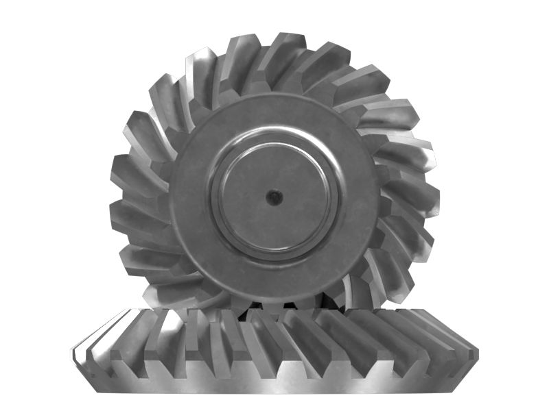 Спиральнозубое коническое зубчатое колесо с 26 зубьями