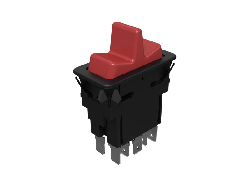 Двухполюсный кулисный переключатель кондиционера