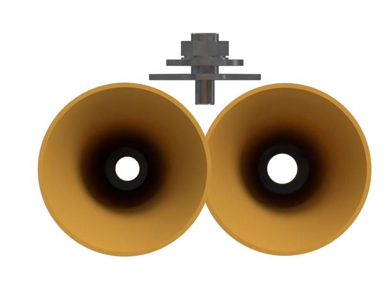 Стальной гудок давления воздуха